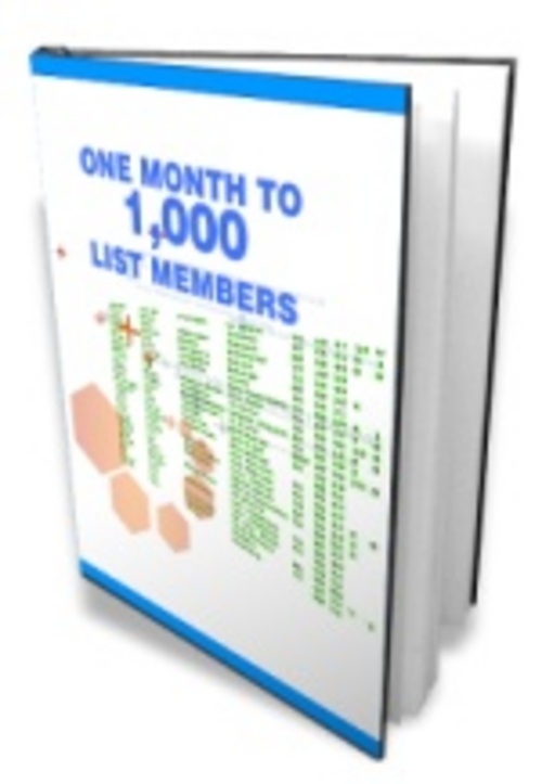 Product picture OneMonth1000members
